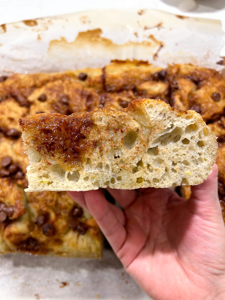 banana cinnamon chocolate bread