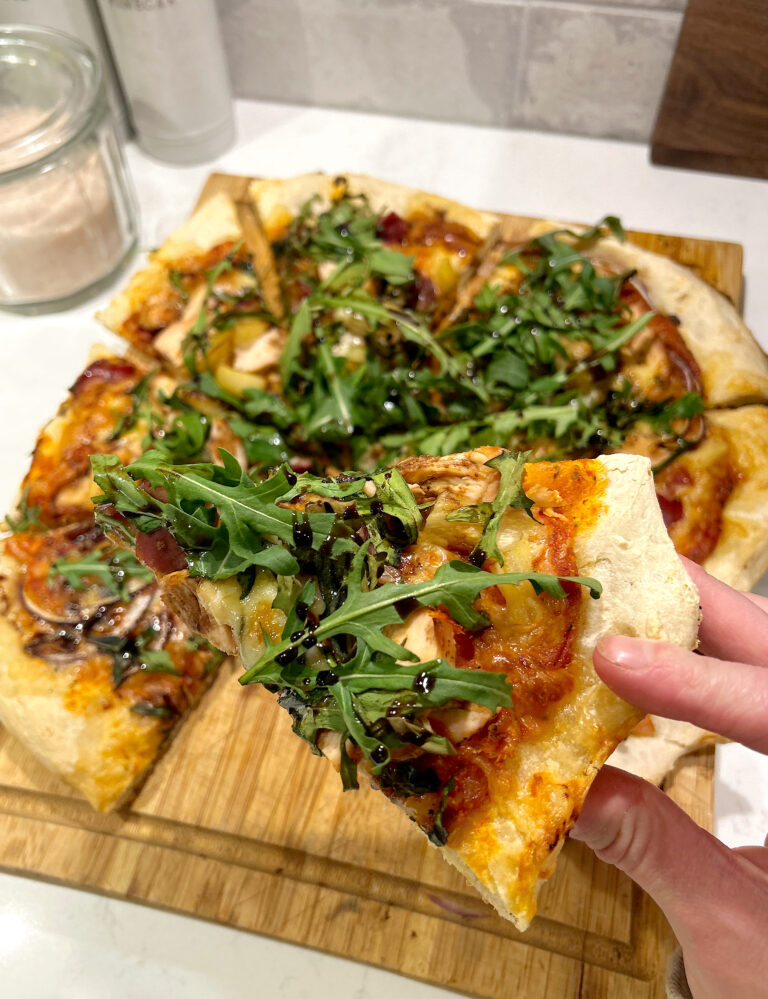 The Best Sourdough Pizza- Crisp Edges with a Chewy Center