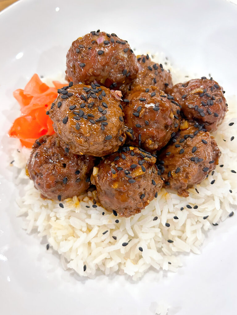 Easy 25 Minute Teriyaki Venison Meatballs