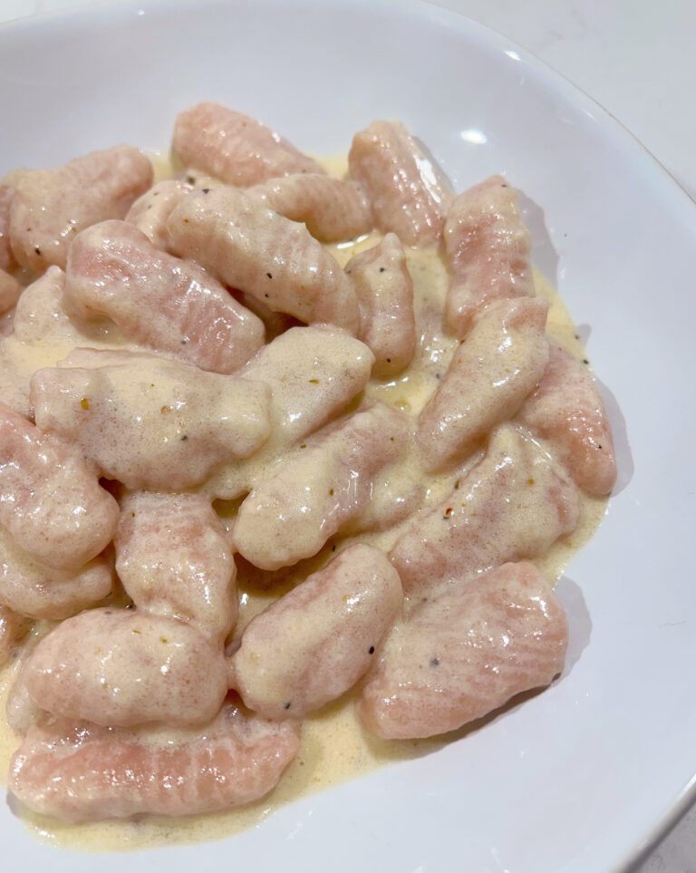Easy Pink Valentine’s Day Gnocchi
