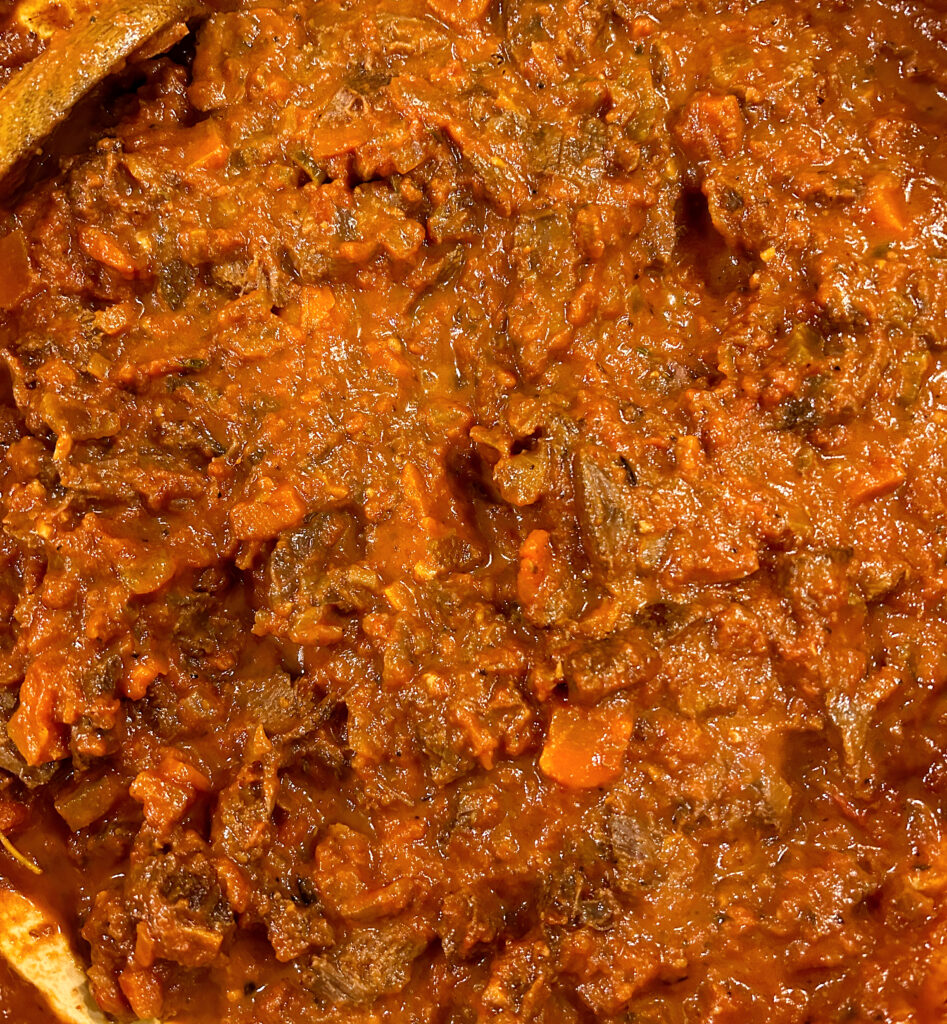 tomato meat sauce