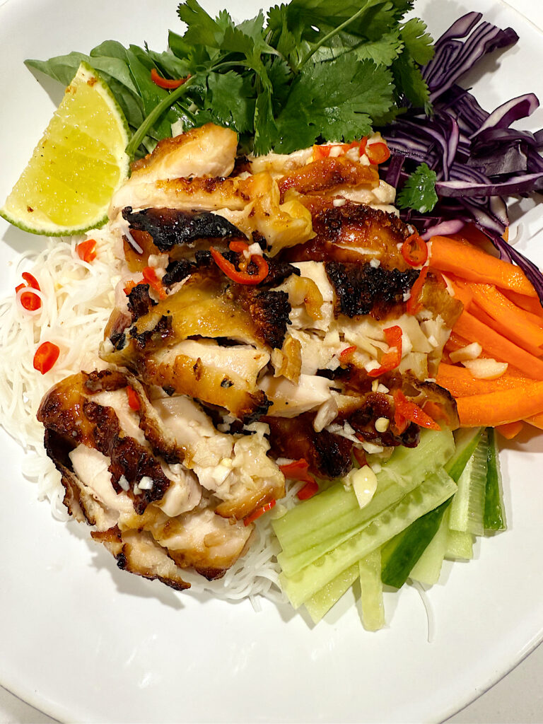 Healthy & Delicious Marinated Lemongrass Chicken Bowls