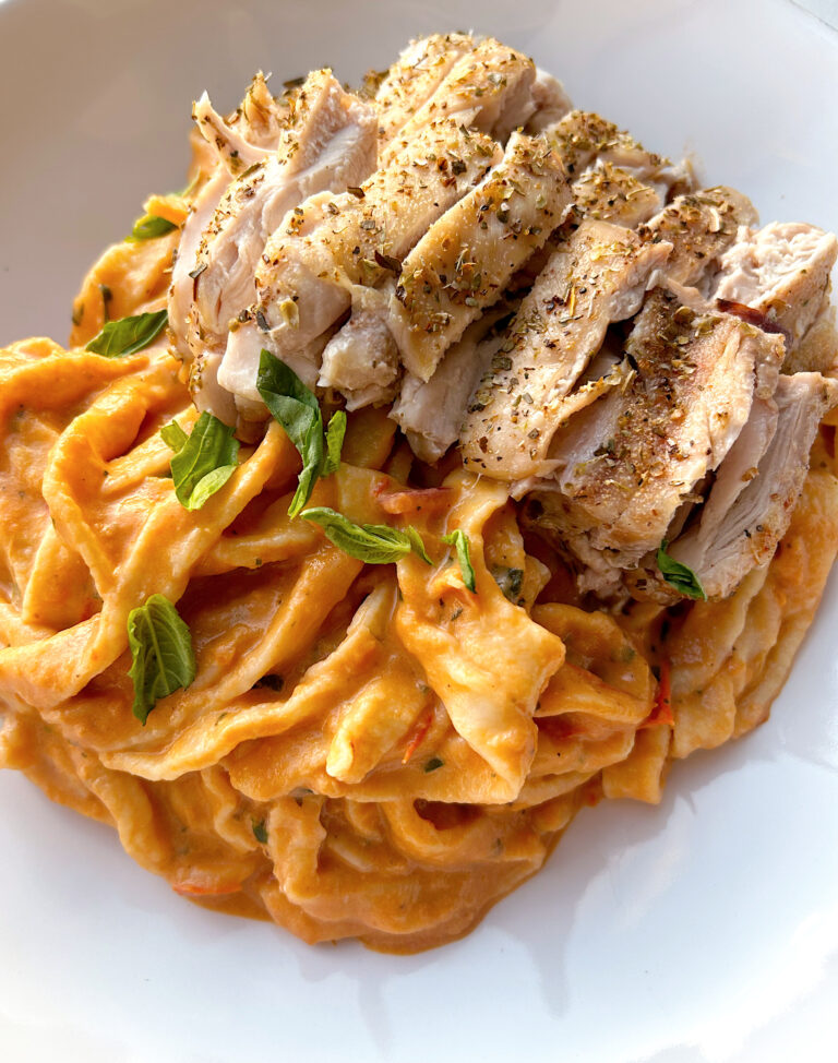 Simple & Delicious Boursin Tomato Sourdough Pasta