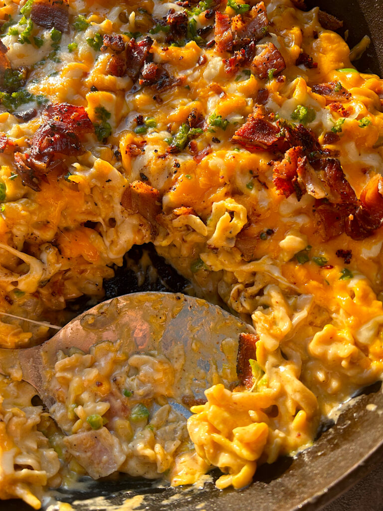 Smoked or Baked Jalepeno Bacon Mac n’ Cheese