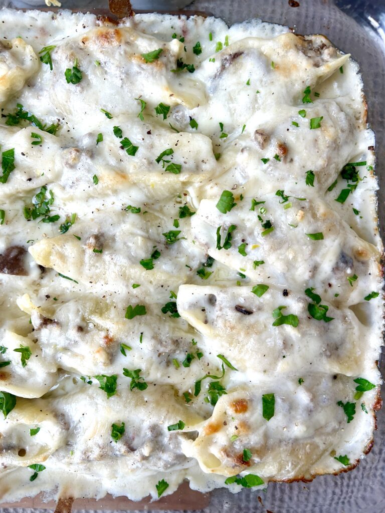 To Die For Creamy Venison Stuffed Shells