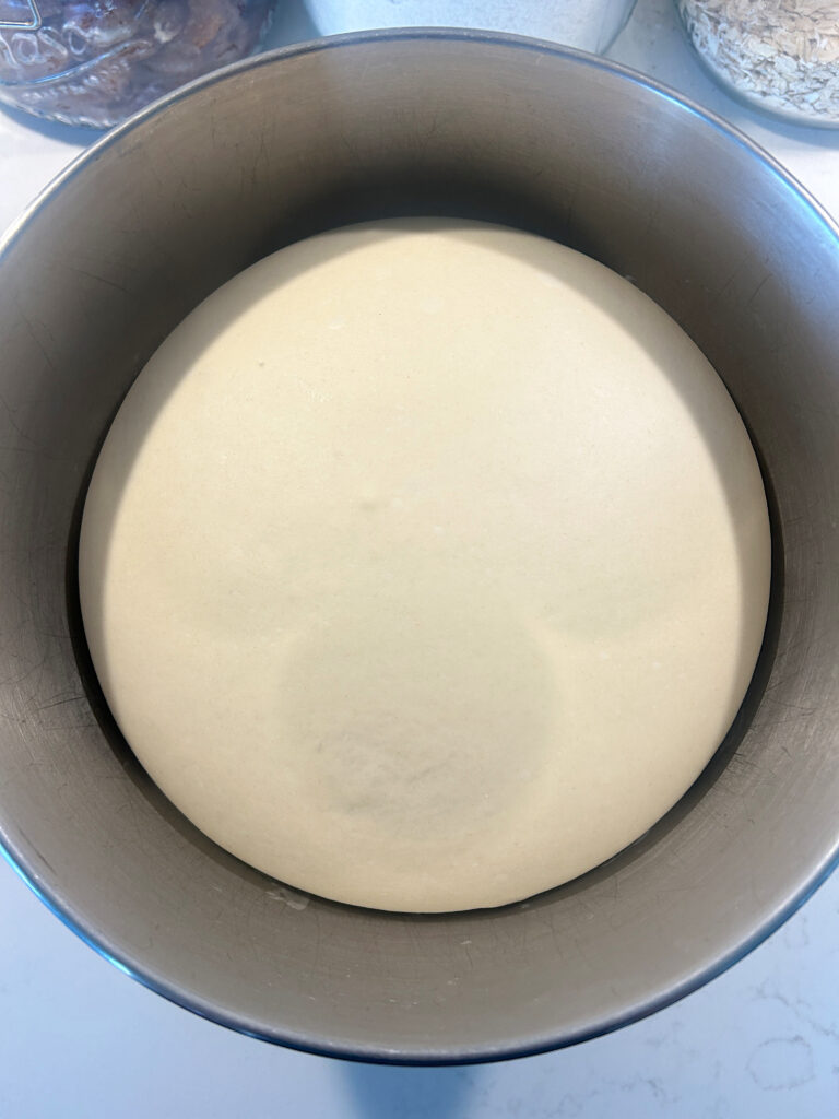 a bowl of dough