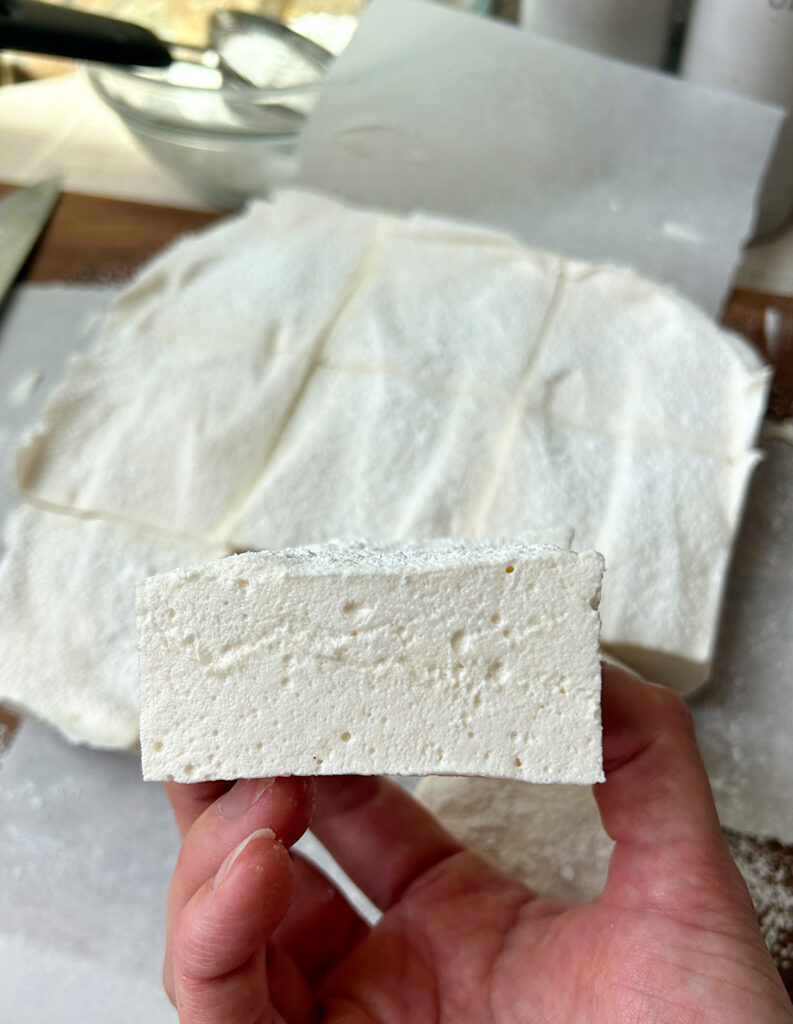 homemade marshmallow