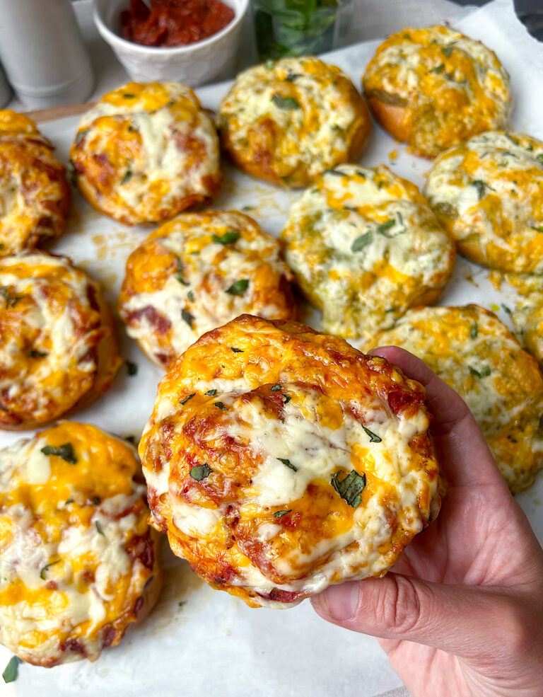 Homemade Soft Sourdough Pizza Pretzels