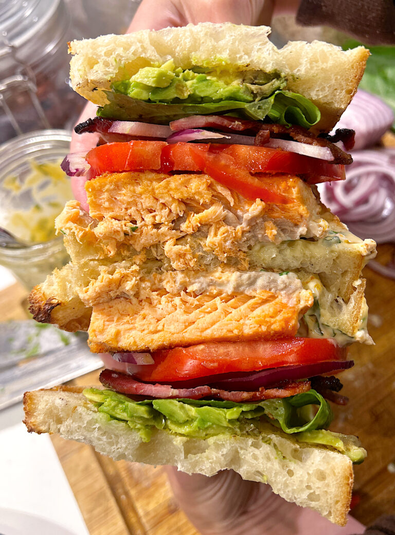 Insanely Good Salmon BLt Sandwiches